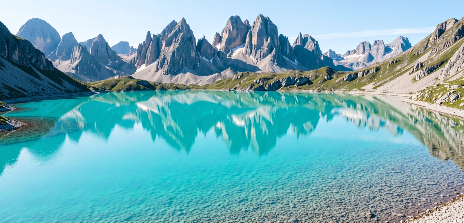 Vue alpine inspirante